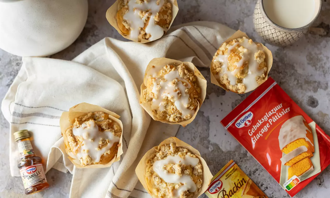 Crumble muffins vegan