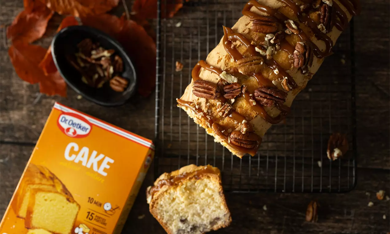 Pecan cake