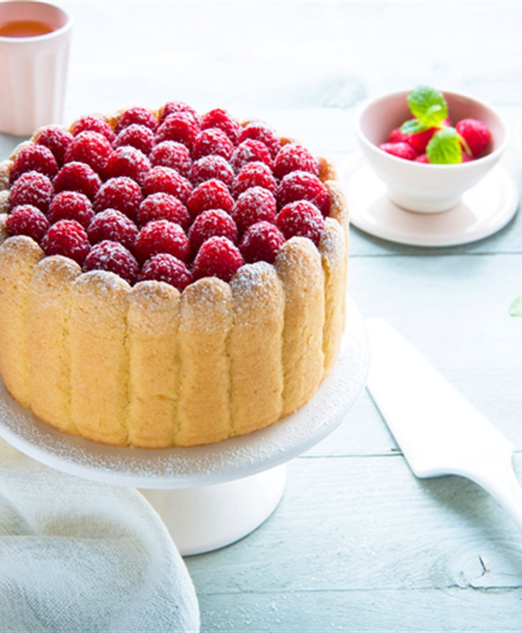 Charlotte aux framboises